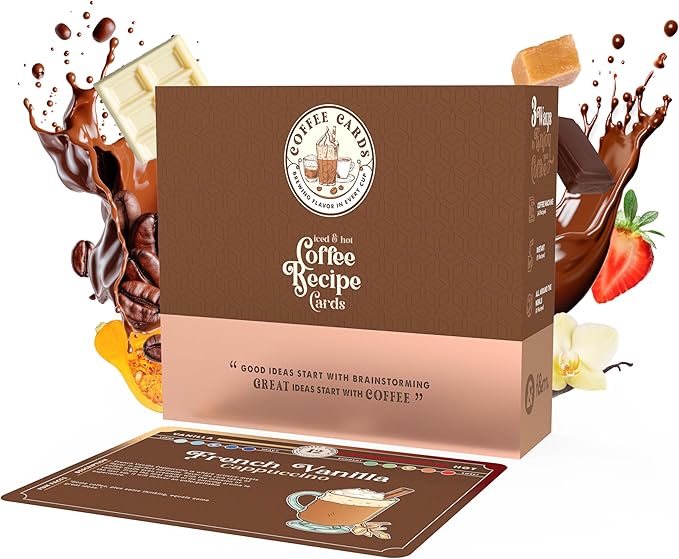 f&m. creations Coffee Gift Set for Enthusiasts - Compact & Convenient Coffee Bar Accessories, Essential Station Addition, Kitchen Decor