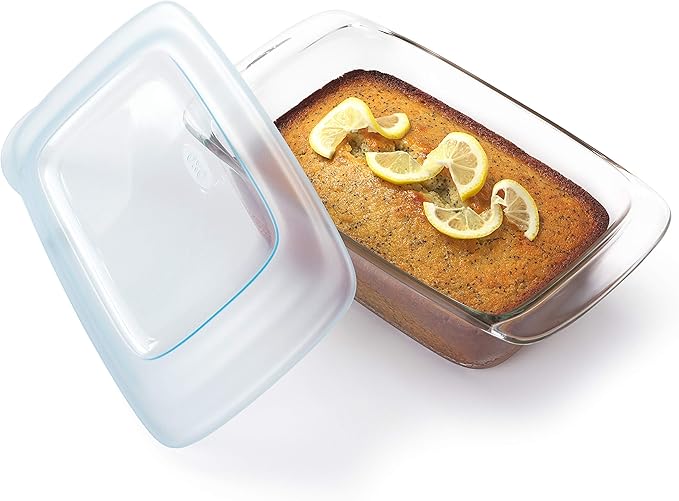 OXO Good Grips GLASS LOAF PAN WITH LID