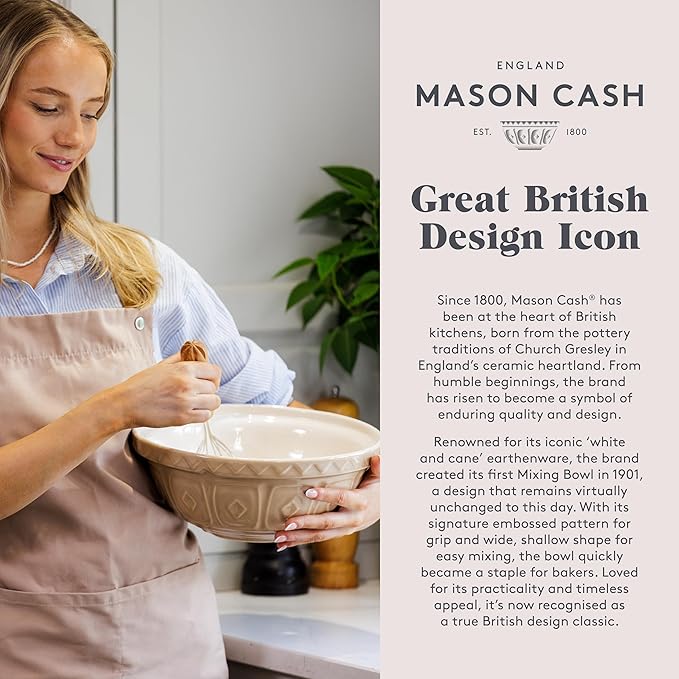 Mason Cash | Color Mix S24 Turquoise Mixing Bowl - 2.15 Quart