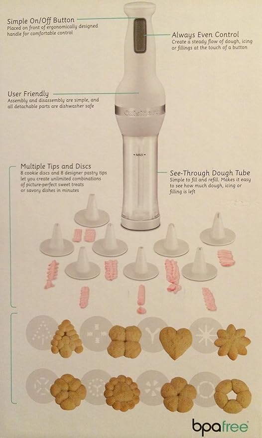 Cuisinart Electric Cookie Press CCP-20 (White)