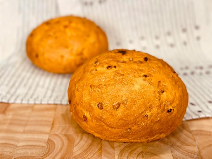 Molibake Carrot Bread Mix - All-Natural Baking Mix for Bread Machine and Oven - 15 oz Mix with Dried Carrots, Oat Flakes, Sunflower Seeds - Easy-to-Use Bread Maker Mix for Homemade Baking
