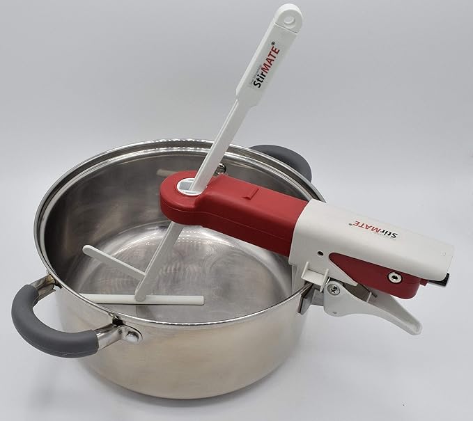 StirMATE Automatic Pot Stirrer GEN 3- Variable Speed, Self-Adjusting, Powerful, Cordless