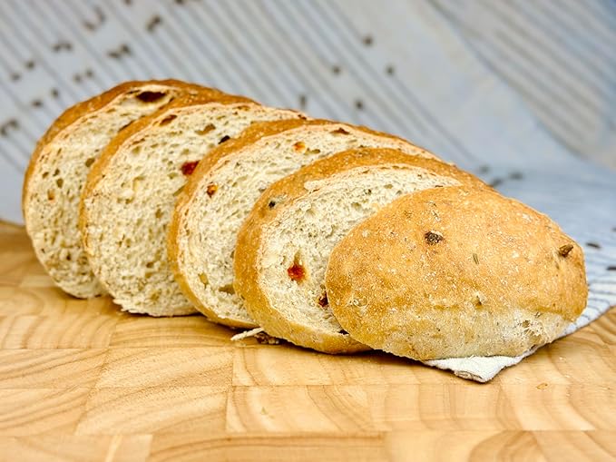 Molibake Italian Focaccia Bread Mix ?€? Pack of 1, 15 oz ?€? Artisan Mediterranean Style with Bell Pepper, Tomato, Onion, Garlic & Herbs