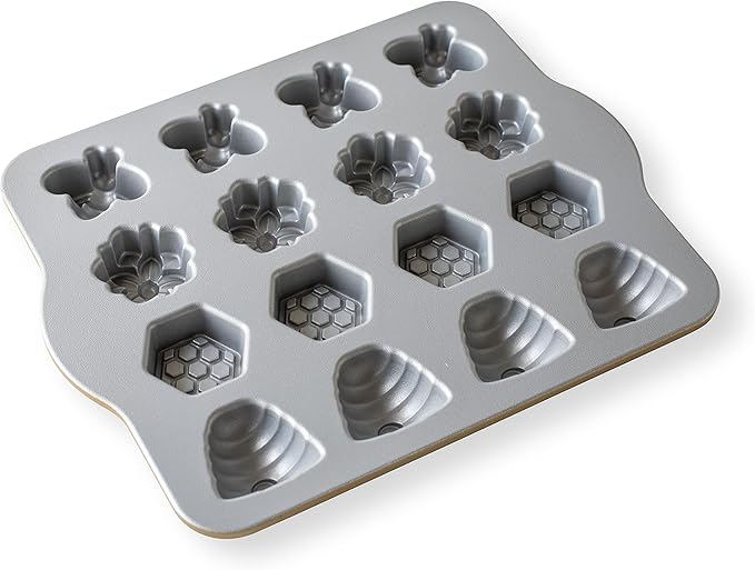 Nordic Ware Busy Bee Bitelet, 1.75 Cup Capacity, Toffee