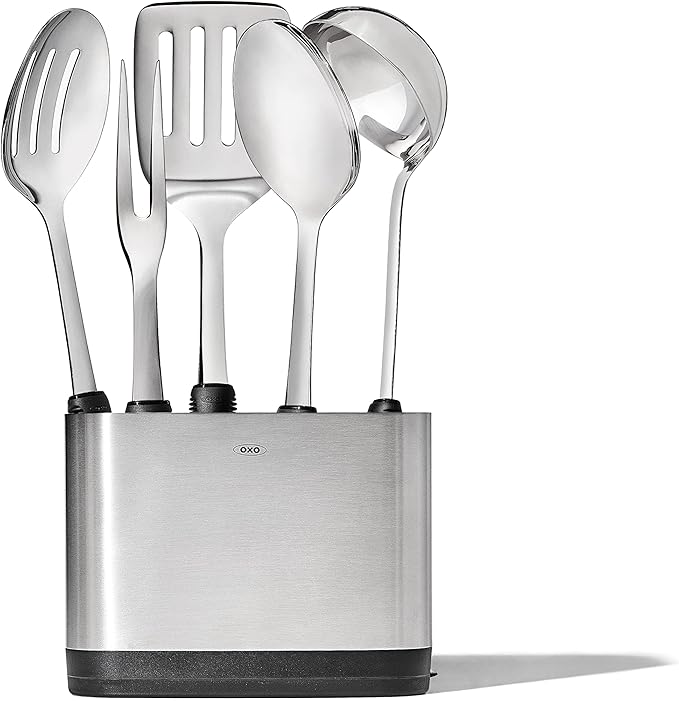 OXO Good Grips Stainless Steel Prep & Serve Kitchen Tool 6pc Set