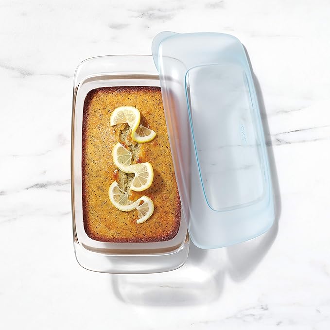 OXO Good Grips GLASS LOAF PAN WITH LID