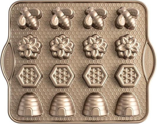 Nordic Ware Busy Bee Bitelet, 1.75 Cup Capacity, Toffee