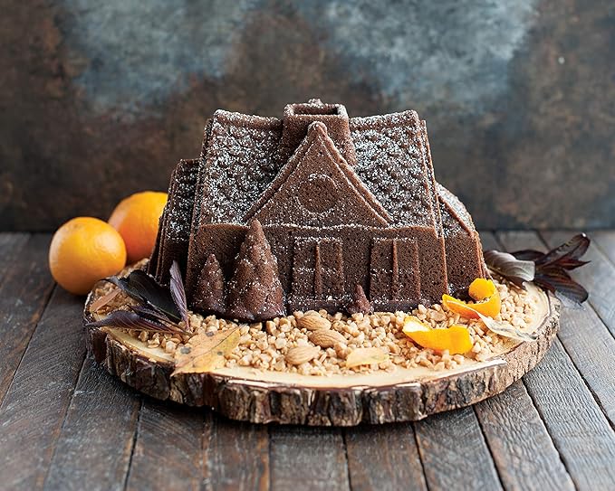 Nordic Ware Gingerbread House Bundt Pan
