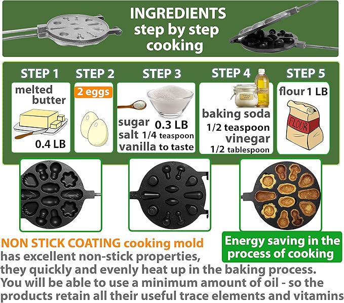 Petristor 12 Cookie assorted Marker Non-stick Cookies Baking Tool