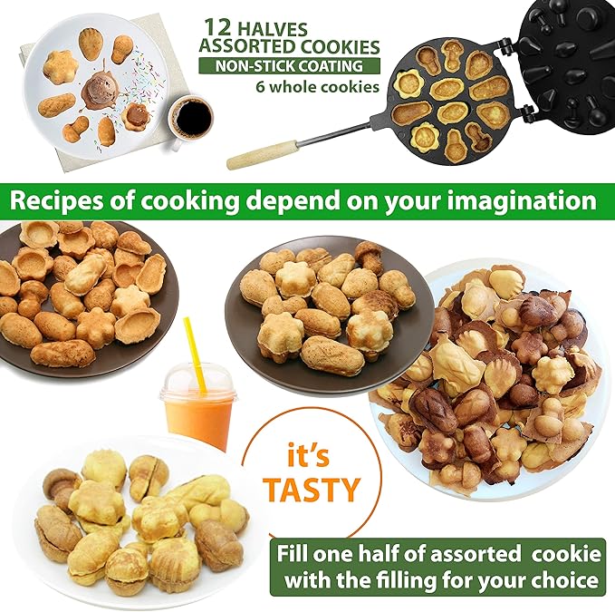Petristor 12 Cookie assorted Marker Non-stick Cookies Baking Tool