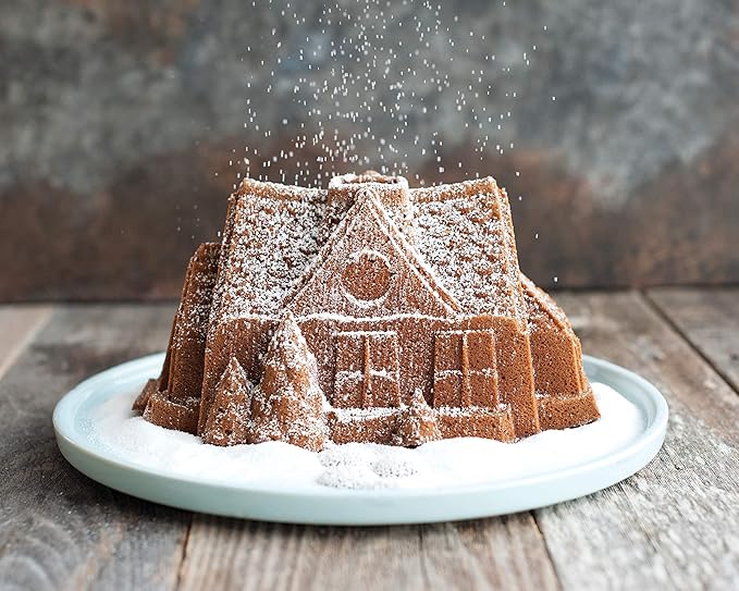 Nordic Ware Gingerbread House Bundt Pan