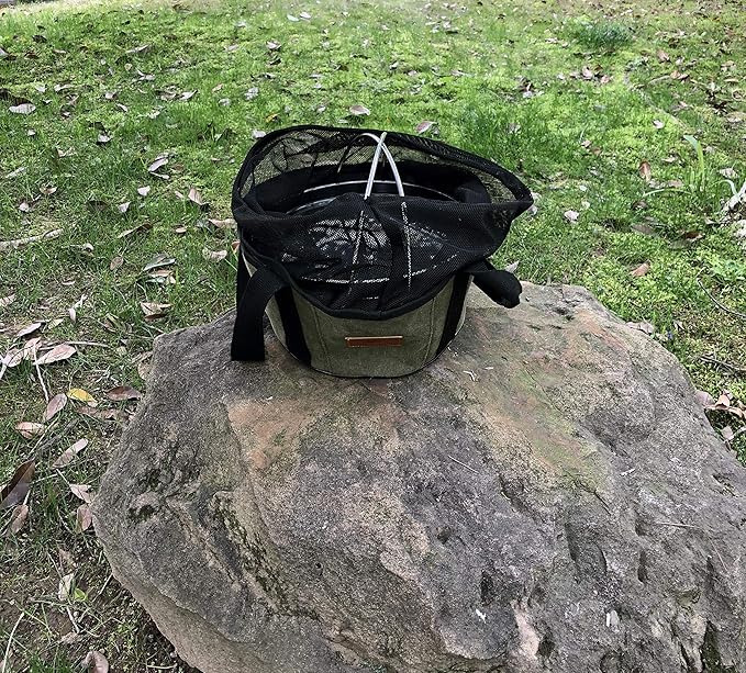 camping moon Carry Bag for Dutch Oven Durable Canvas